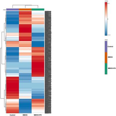 Proteomic analysis of the serum in dogs with pulmonary hypertension secondary to myxomatous mitral valve disease: the preliminary study